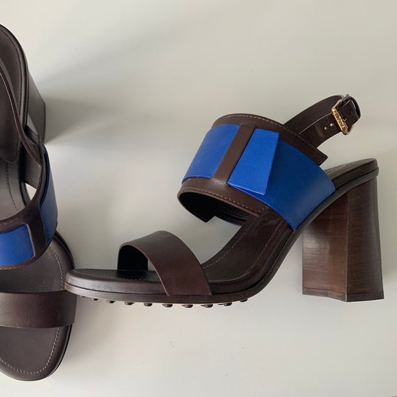 Tod's Leather Sandals - Brand New - Picture 2 of 2
